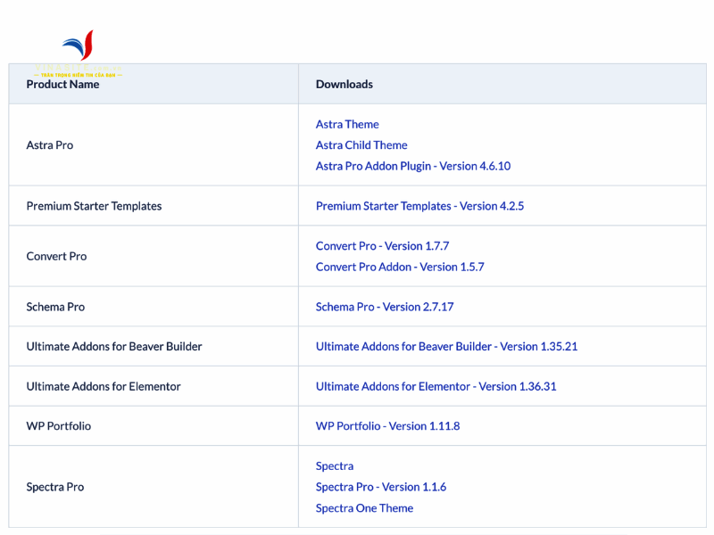 Plugin Trọn bộ Astra Pro AGENCY BUNDLE Có Key Tính năng nổi bật của Astra Pro Agency Bundle
