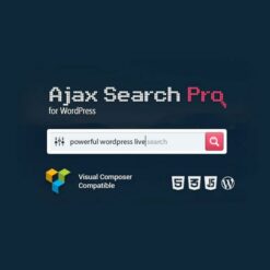 Plugin Ajax Search Pro - Live WordPress Search & Filter