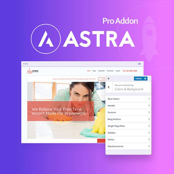 Astra Pro và Astra Addon đi kèm