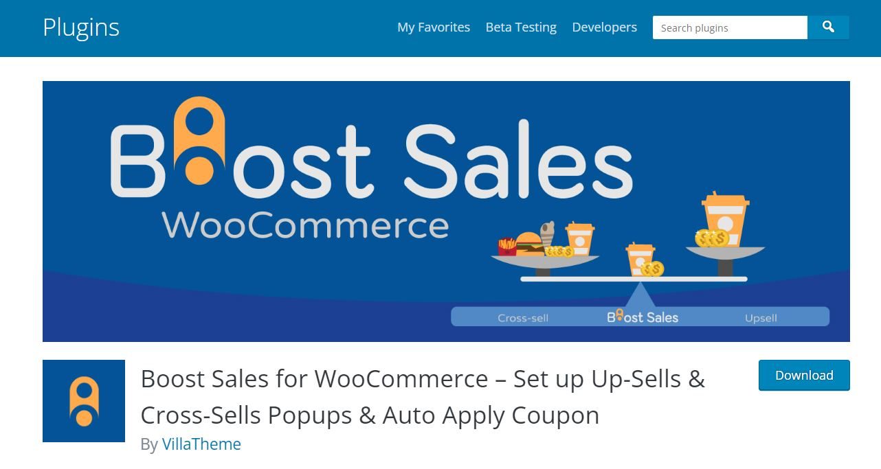 Plugin WooCommerce Boost Sales
