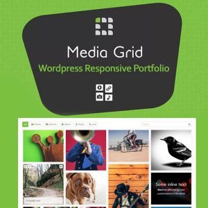 Media Grid - Wordpress Responsive Portfolio