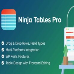 Plugin Ninja Tables Pro