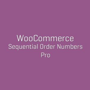 Sequential Order Numbers Pro