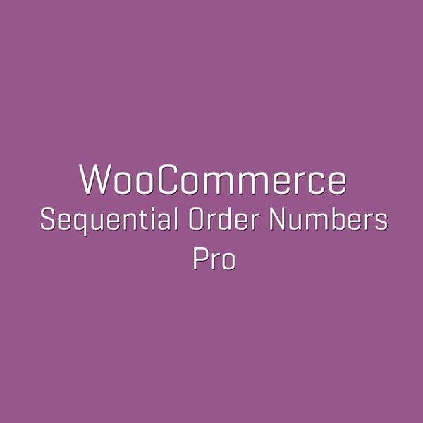 Sequential Order Numbers Pro