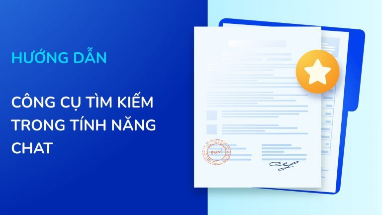 Công cụ tìm kiếm trong tính năng Chat