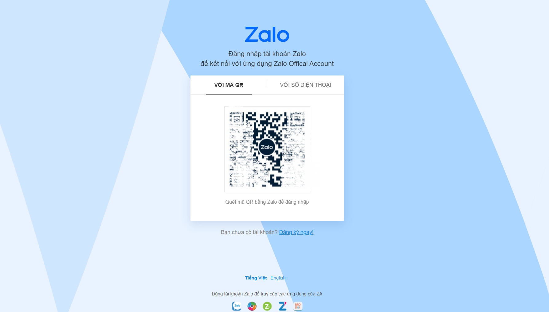Hướng dẫn đăng ký tài khoản Zalo Official Account - Doanh Nghiệp 