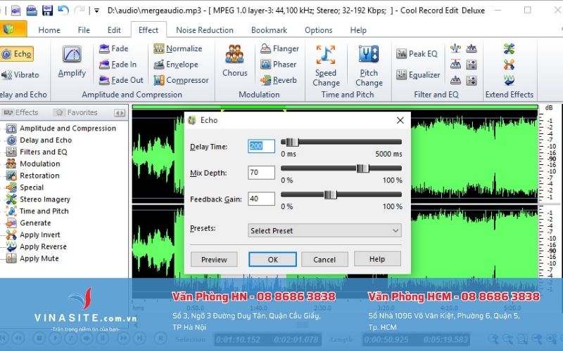 Phần mềm thu âm trên máy tính - Free Sound Recorder