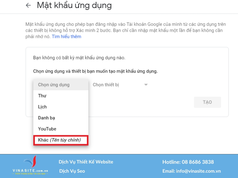 Cách cấu hình SMTP Gmail 