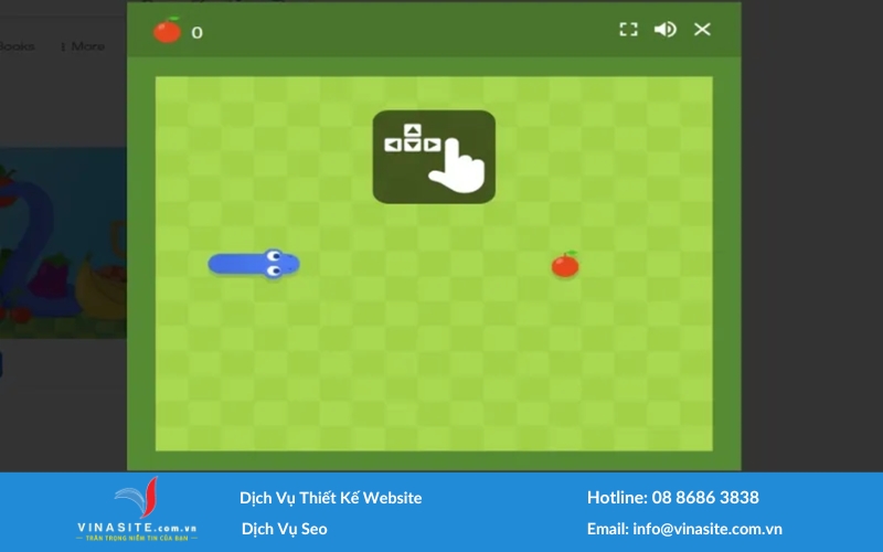trò rắn săn mồi trên google