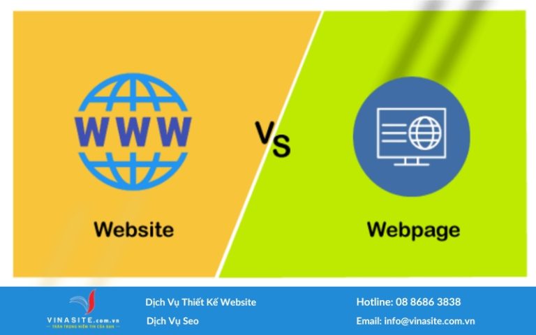 Web page là gì? Sự khác biệt giữa Webpage và Website