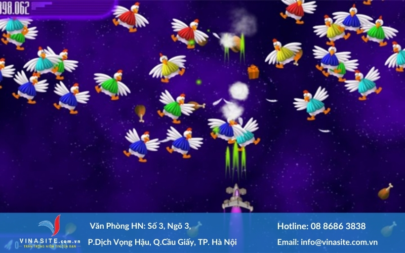 Khám phá Chicken Invaders tựa game gà xâm lược vũ trụ 