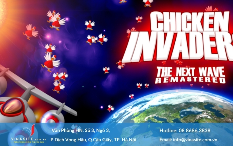 Khám phá Chicken Invaders tựa game gà xâm lược vũ trụ 