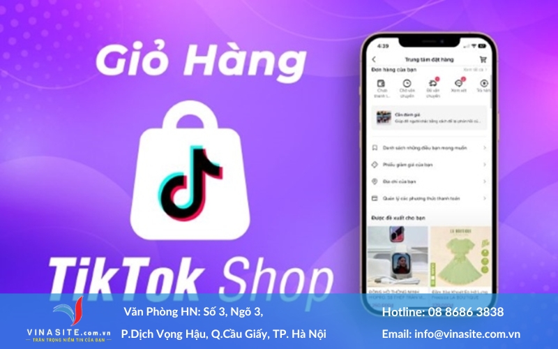 Giỏ hàng TikTok ở đâu?