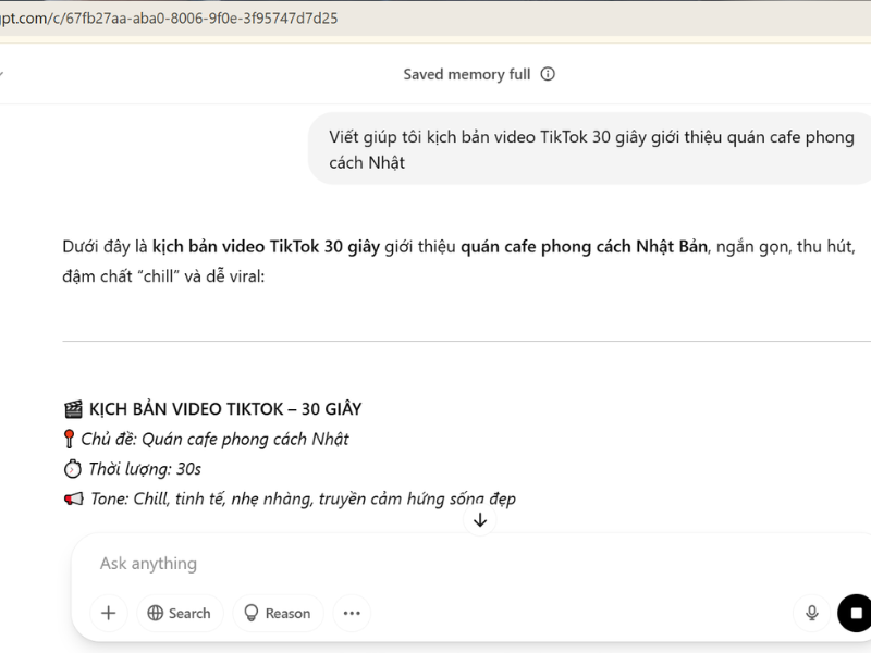 Sáng tạo nội dung bằng AI từ ý tưởng với ChatGPT đến giọng đọc cảm xúc với Vbee AIVoice Lên ý tưởng và kịch bản bằng ChatGPT