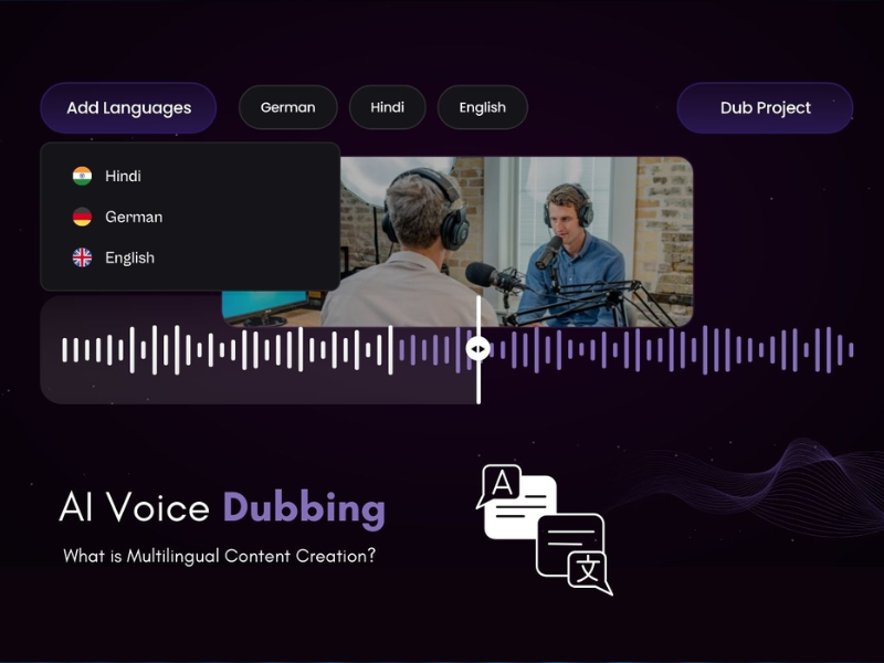 Voice AI Dubbing - Lồng tiếng AI cho video hiện đại Vbee là lựa chọn hàng đầu cho lồng tiếng AI tại Việt Nam