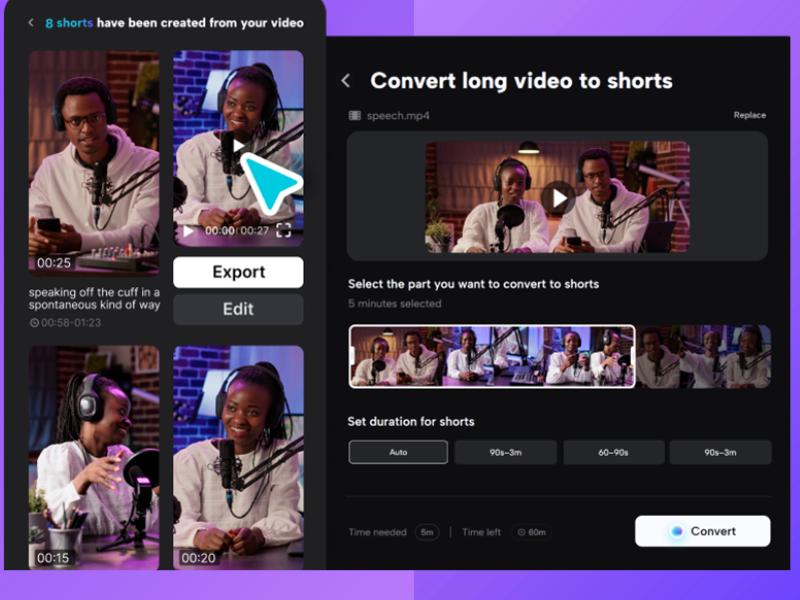 Voice AI tạo video shorts tự động giúp tiết kiệm 80% thời gian sản xuất Voice AI tạo video Shorts – Cách mạng hóa quy trình sản xuất video