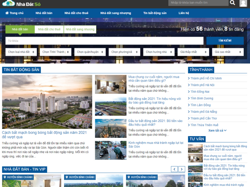 thiet ke web moi gioi bat dong san 2