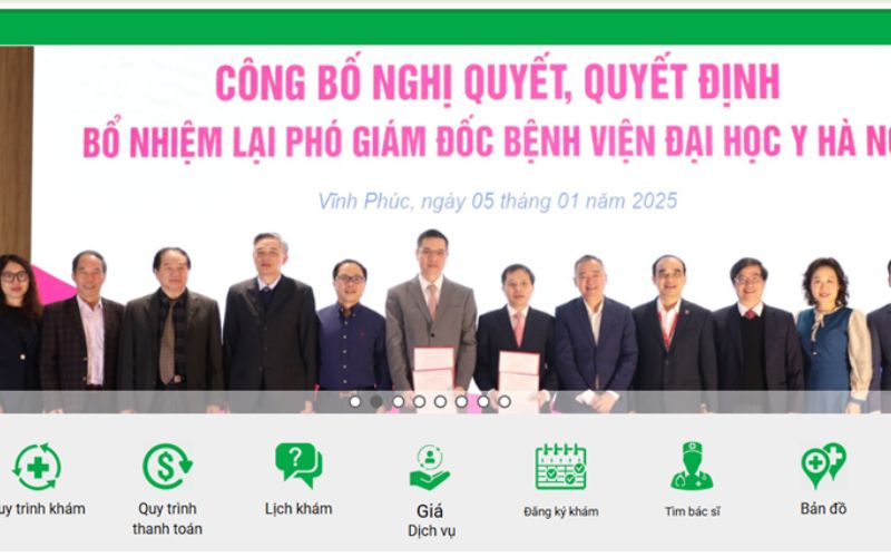 Thiết kế web trung tâm y tế