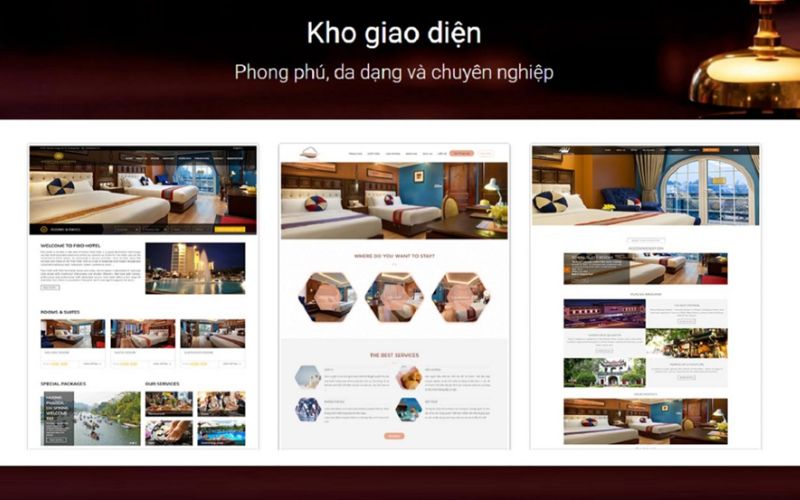Thiết kế website khách sạn