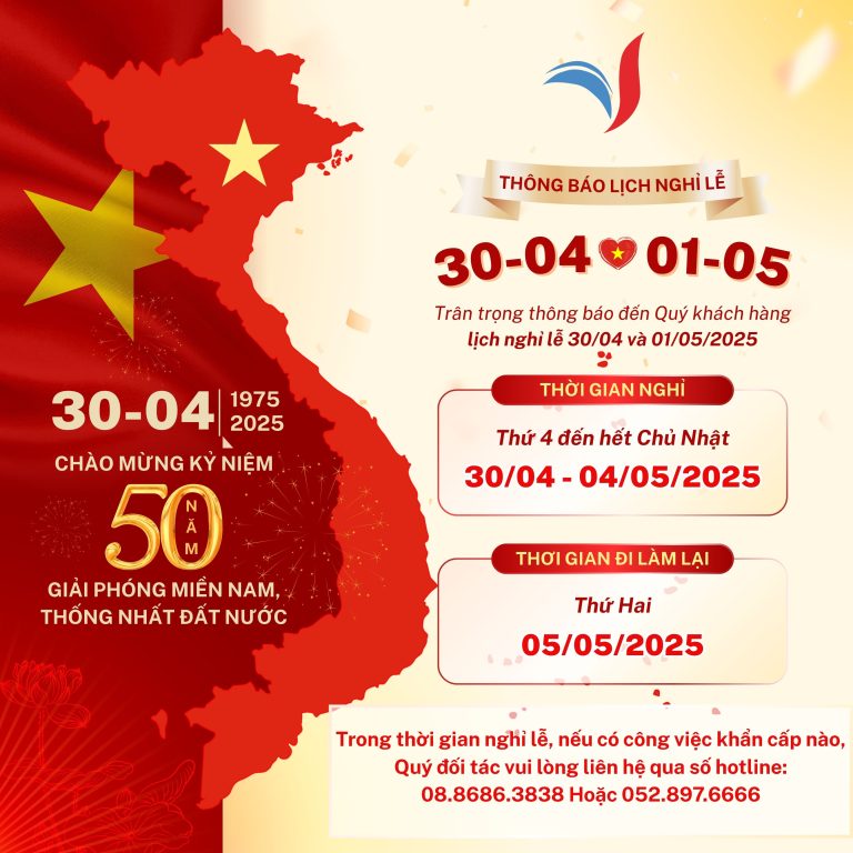 thong bao nghi le 30 04 va 01 05 2025