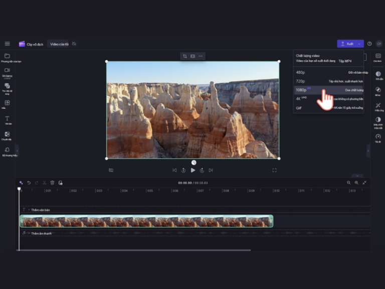 Chỉnh sửa video trong trình duyệt