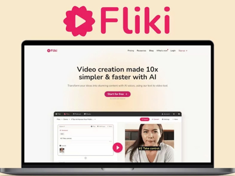 Fliki – Tạo video TikTok chuyên nghiệp chỉ trong vài phút bằng AI