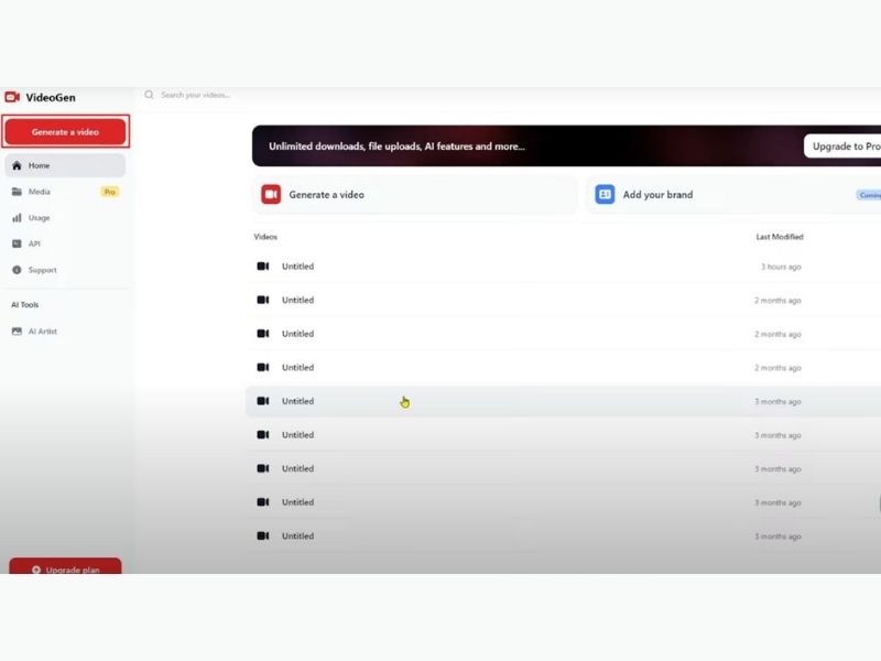Tạo video bằng AI