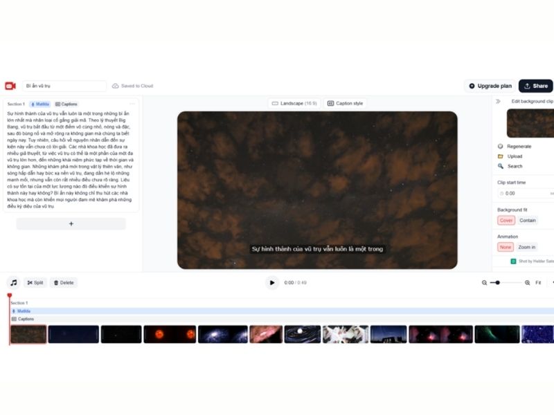 Hướng dẫn tạo video nhanh bằng AI với Videogen từ A đến Z Tạo video nhanh
