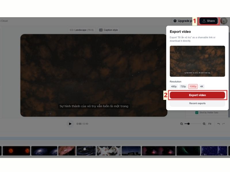Hướng dẫn tạo video nhanh bằng AI với Videogen từ A đến Z Tạo video nhanh