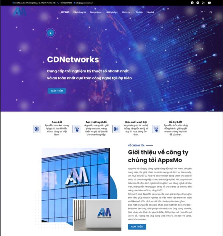 Thiết kế website công ty Appsmo Anh dai dien 4